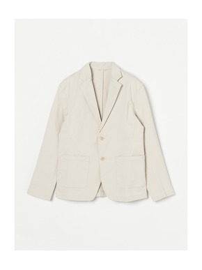 Men's organic twill 2button 2patch jacket 詳細画像