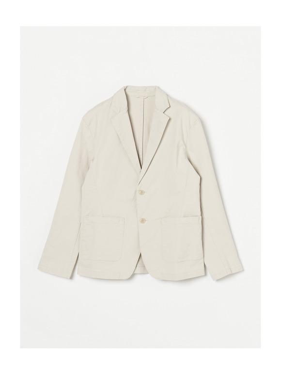 Men's organic twill 2button 2patch jacket