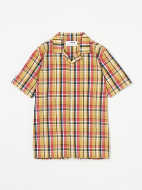 Men's 100/2premium madras shirts 詳細画像