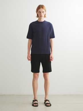 Men's compact pile s/s crew neck 詳細画像