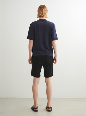 Men's compact pile s/s crew neck 詳細画像