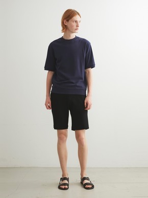 Men's compact pile s/s crew neck 詳細画像