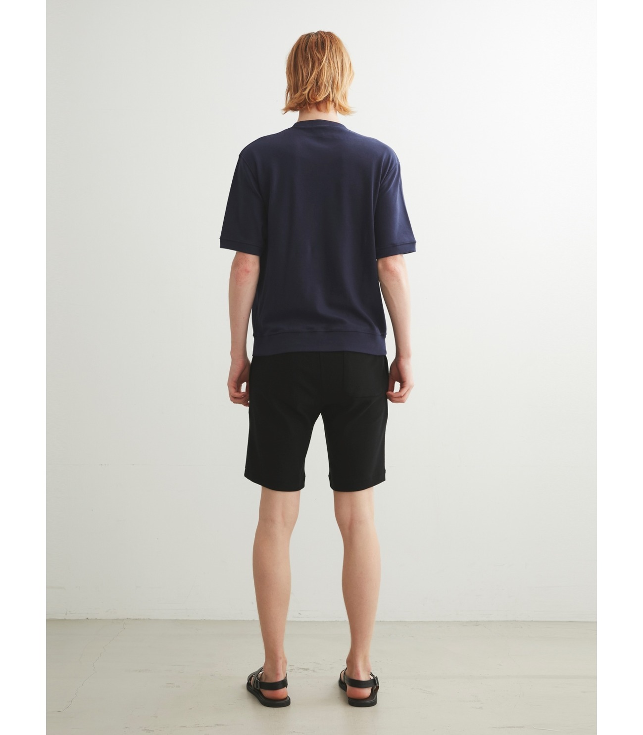 Men's compact pile shorts 詳細画像 black 11