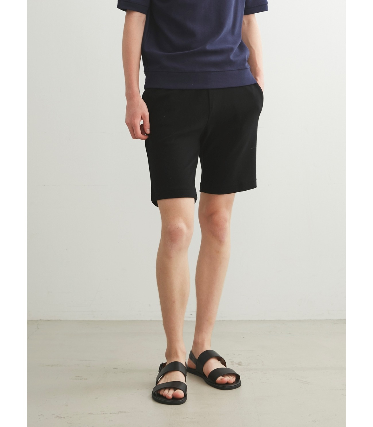 Men's compact pile shorts 詳細画像 black 6