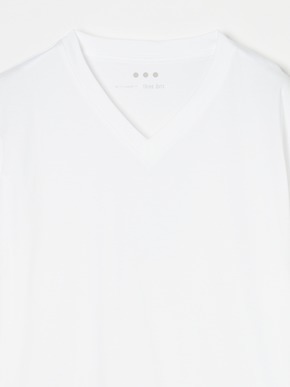 Men's premium suvin jersey v-neck 詳細画像