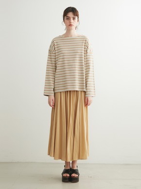 Heavy rib wide sleeve back race tee 詳細画像