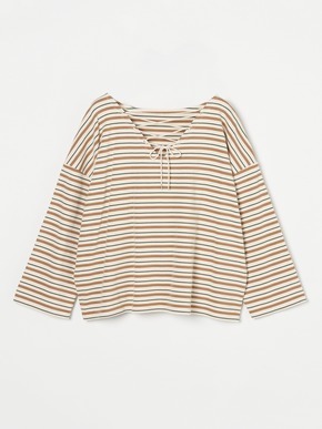 Heavy rib wide sleeve back race tee 詳細画像