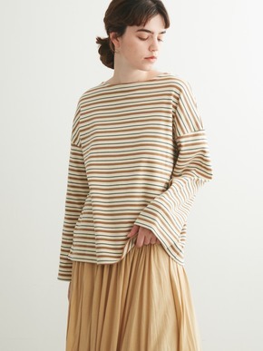 Heavy rib wide sleeve back race tee 詳細画像