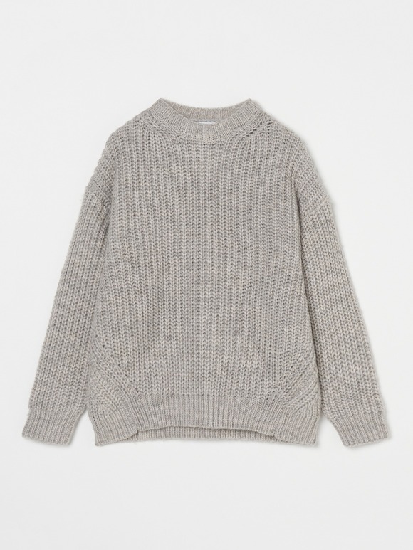 Big stitch sweater l/s crew top