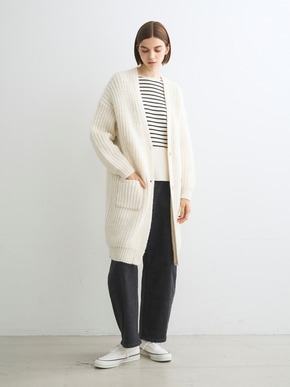 Big stitch sweater longcardigan 詳細画像