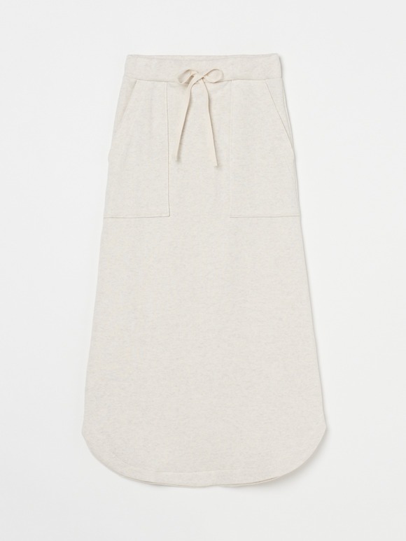 Smile brushed terry skirt