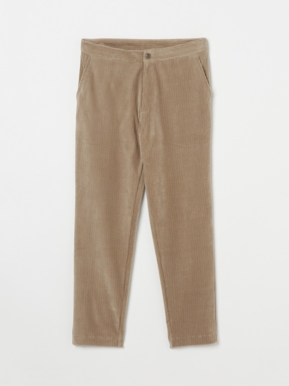 Men's cut corduroy shirling pants