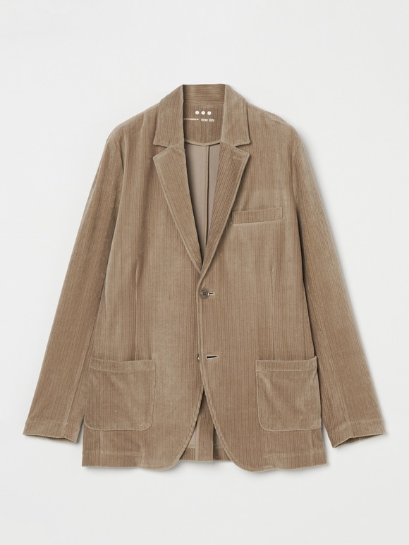 Men's cut corduroy jacket