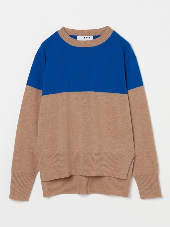 Wool cashmere l/s tops
