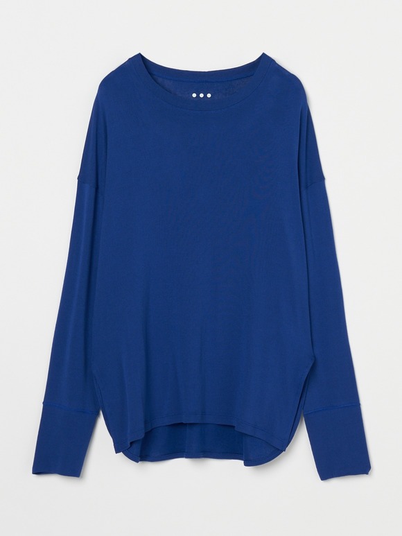 Smile stretch jersey long T shir