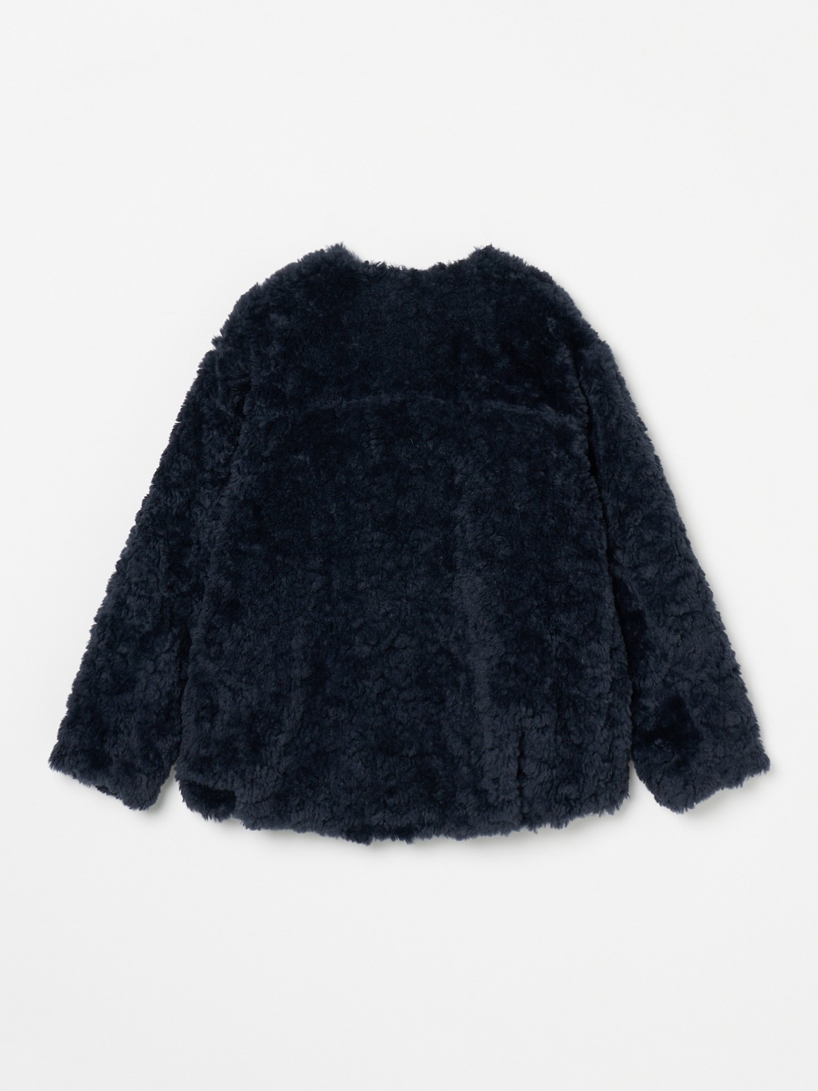 極美品♡ スリードッツ Upcycled eco fur middle coat
