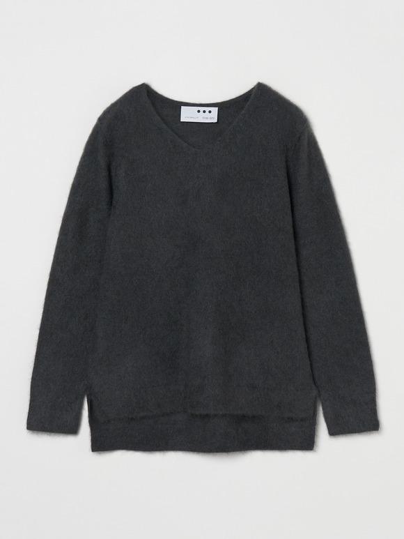 Fur mohair l/s vneck