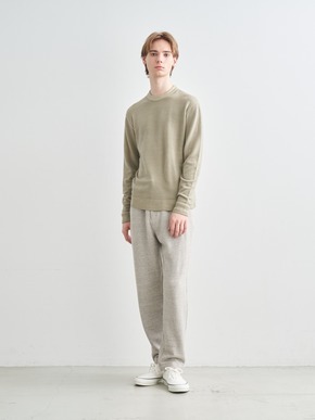 Unisex piecedyed sweater crewneck 詳細画像