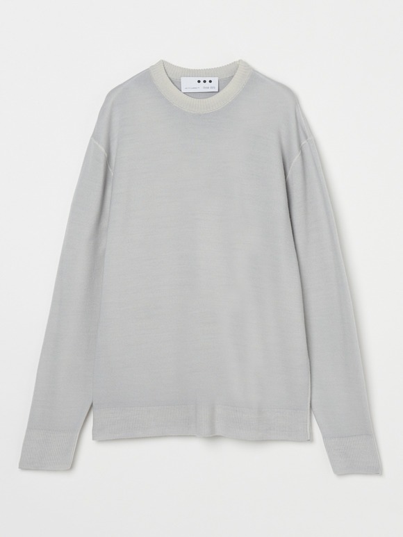 Unisex piecedyed sweater crewneck