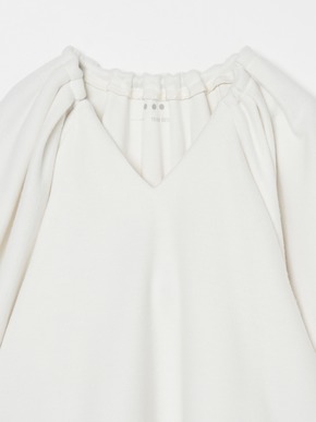 Hairly jersey draped top 詳細画像