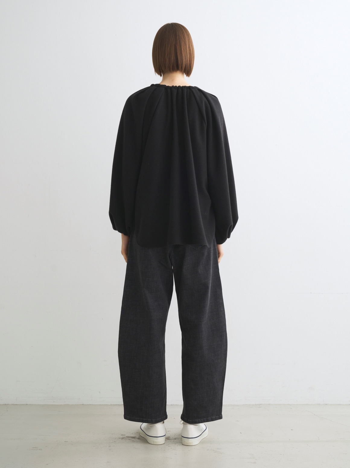 Hairly jersey draped top 詳細画像 off white 13
