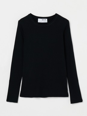 Wool outfit rib tee knit 詳細画像