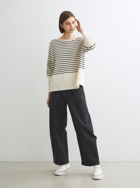Wool outfit l/s boatneck 詳細画像