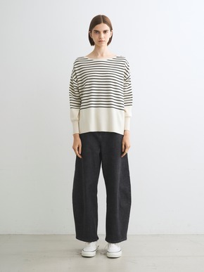 Wool outfit l/s boatneck 詳細画像