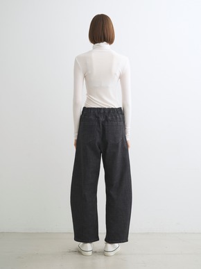 Silk cashmere tee turtle neck 詳細画像