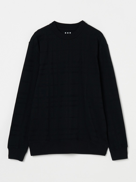 Men's jacquard l/s sweat