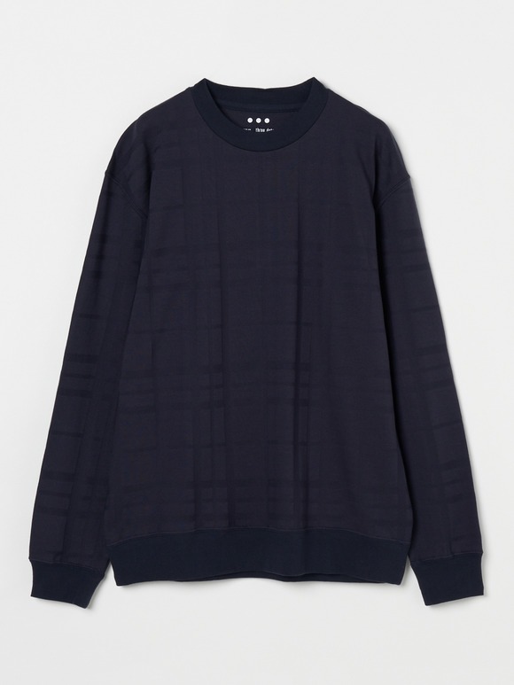 Men's jacquard l/s sweat