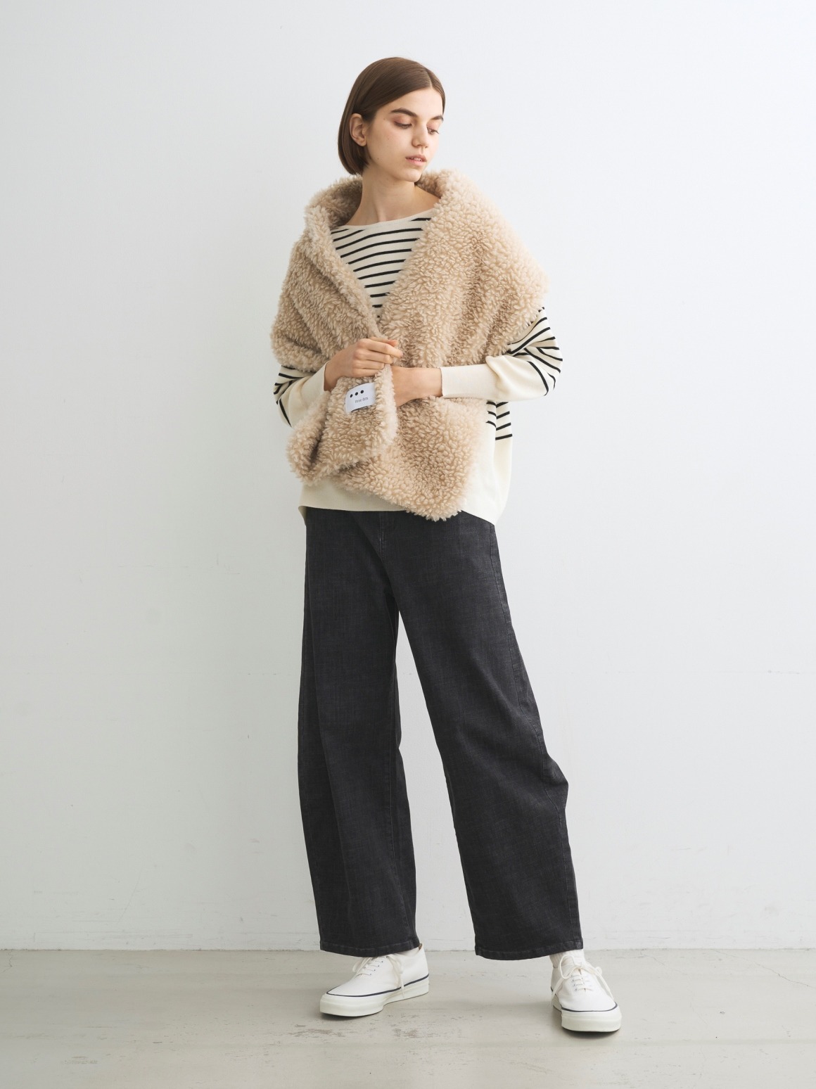 Airy poodle wrap 詳細画像 off white 11