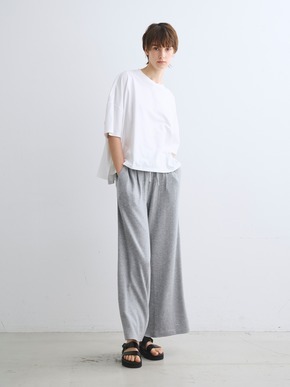 Brushed sweater wide pants 詳細画像