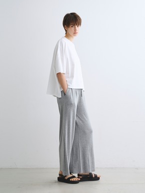 Brushed sweater wide pants 詳細画像