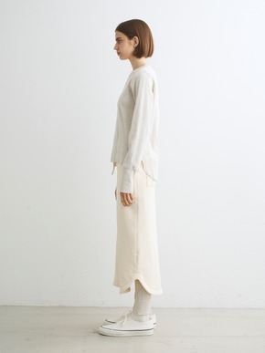 Random rib crew neck 詳細画像