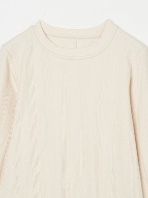 Random rib crew neck 詳細画像