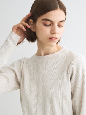 Random rib crew neck 詳細画像
