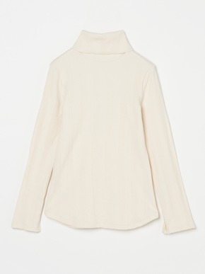 Random rib 2way l/s turtleneck 詳細画像