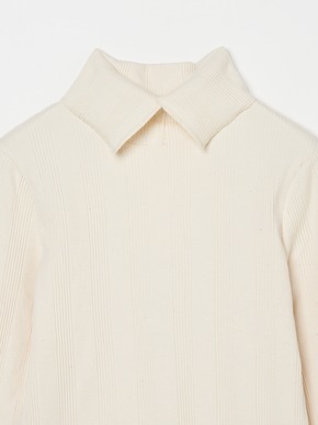 Random rib 2way l/s turtleneck 詳細画像