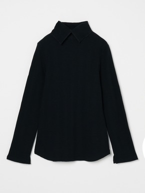 Random rib 2way l/s turtleneck 詳細画像