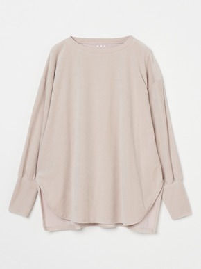 Compact velour loose top 詳細画像