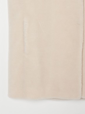 Wool boa vest 詳細画像