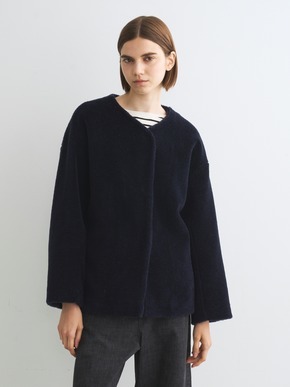 Wool boa short coat 詳細画像