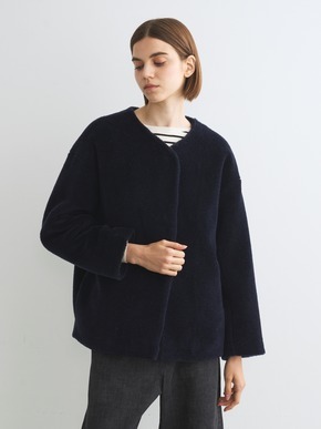 Wool boa short coat 詳細画像