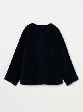 Wool boa short coat 詳細画像