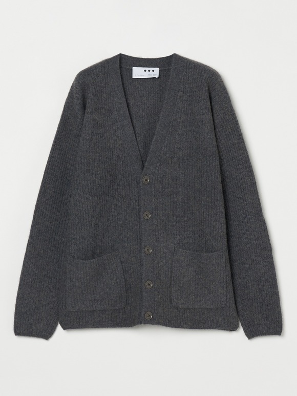 Men's yak v neck cardigan