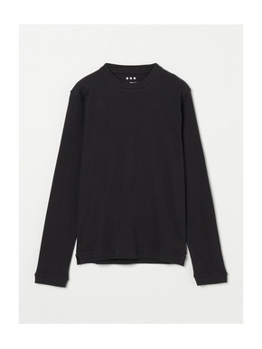 Men's cotton knits l/s crew neck 詳細画像