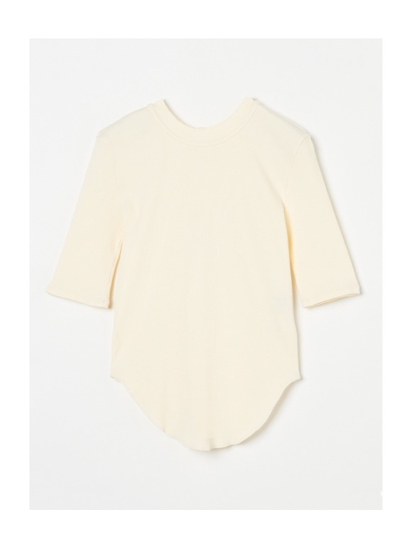 Cotton rib narrow tee