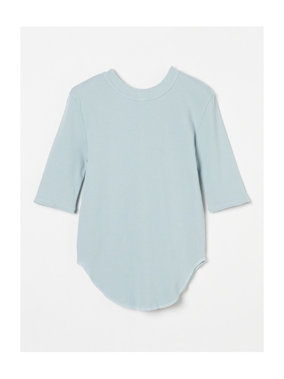 Cotton rib narrow tee
