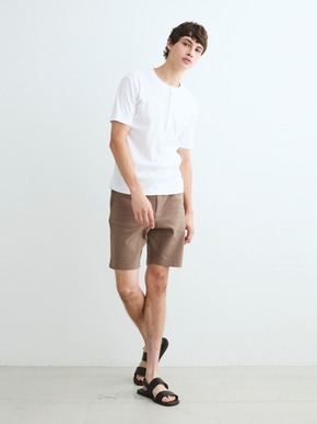 Men's organic cottonknits henley 詳細画像